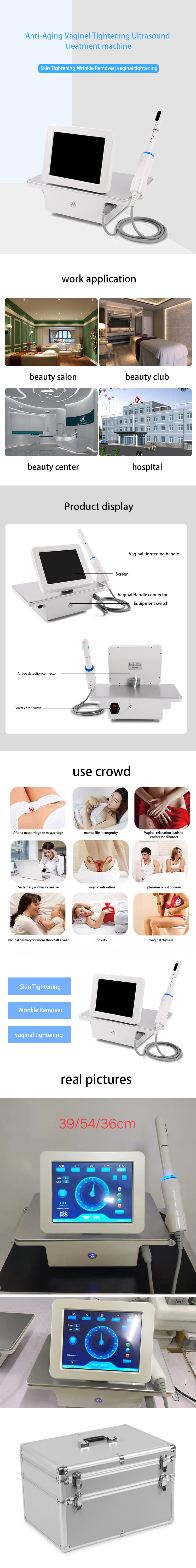 professional 2023 hifu high intensity focused ultrasound Easy to operate Good effect