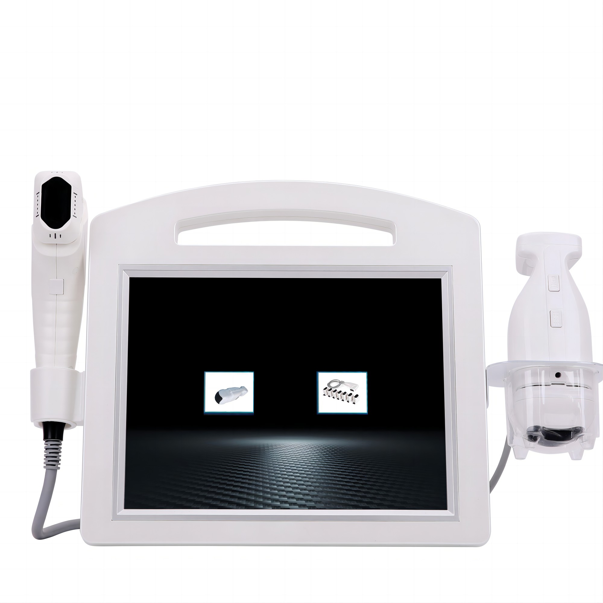 Portable 6 in 1 Face Lifting 4D Hifu 100000 Shots 12 Lines Anti-aging Body Slimming Microneedling RF System 4D Ice Hifu Machine