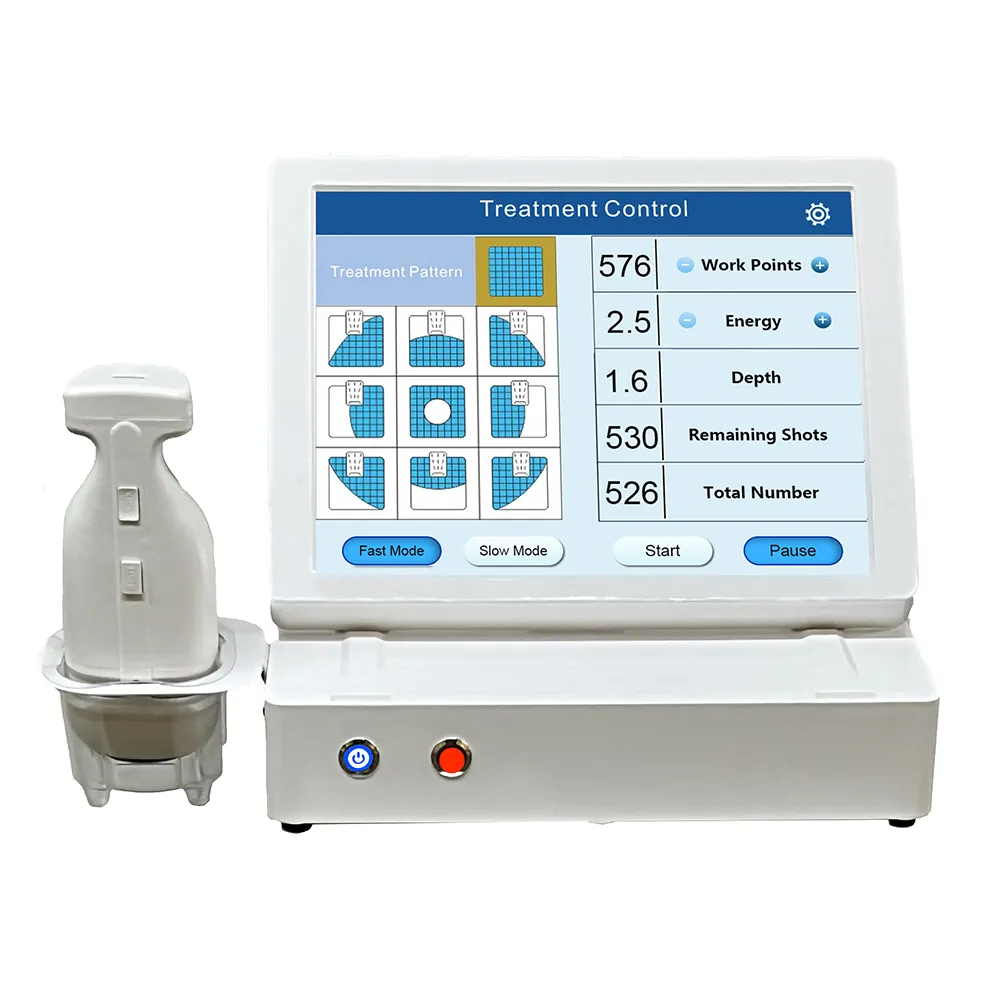 Portable liposonic HIFU machine skin tightening weight loss fat 0.8cm 1.3cm liposonic body slimming machine