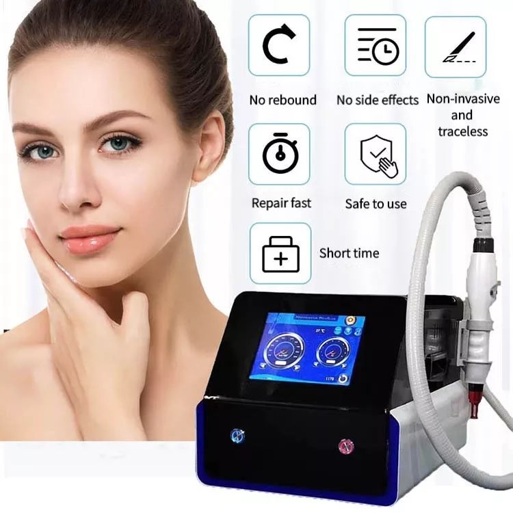 Non-Invasive Q Switched ND YAG Laser Tattoo Machine Remove Pigment Picosecond Carbon Skin Laser Machine For Tattoo Removal