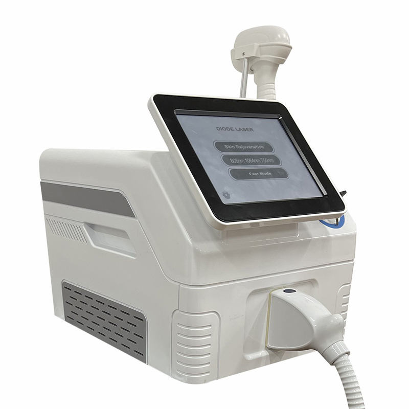 Diode Laser 755 808 1064nm Multi Wavelengths Hair Removal Machine Cooling Head Painless Laser Epilator Face Body Hair Removal