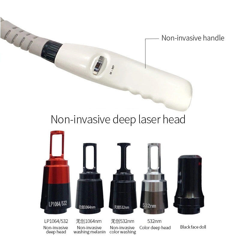 Non-Invasive Q Switched ND YAG Laser Tattoo Machine Remove Pigment Picosecond Carbon Skin Laser Machine For Tattoo Removal
