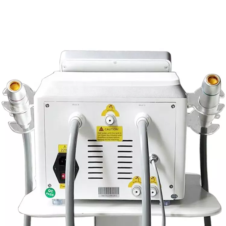 2 in 1 Portable Vmax Radar Line Carving Non Surgical Wrinkle Anti-Wrinkle Removal Face Lift Skin Tightening Rejuvenation Ultrasound Machine