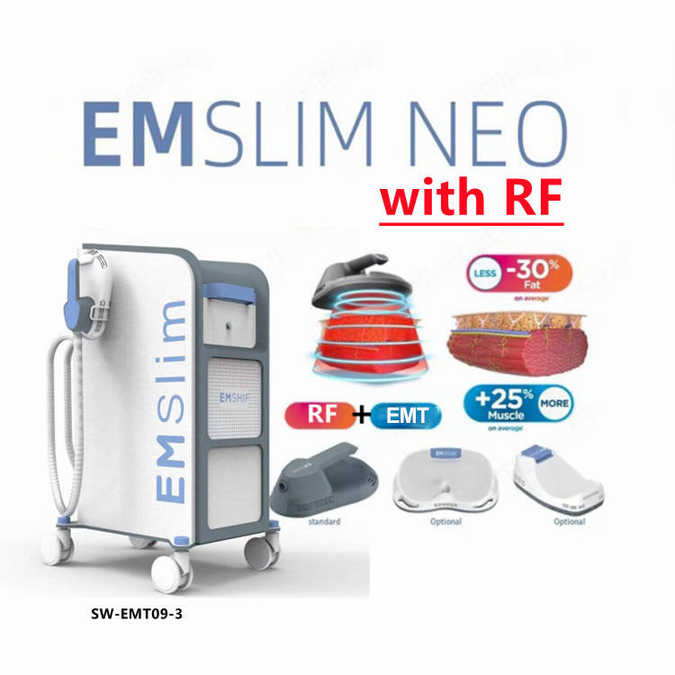 2023 tesla 2 4 handle rf fat burning gym equipment ems nova neo slimming body emslim sculpting machine