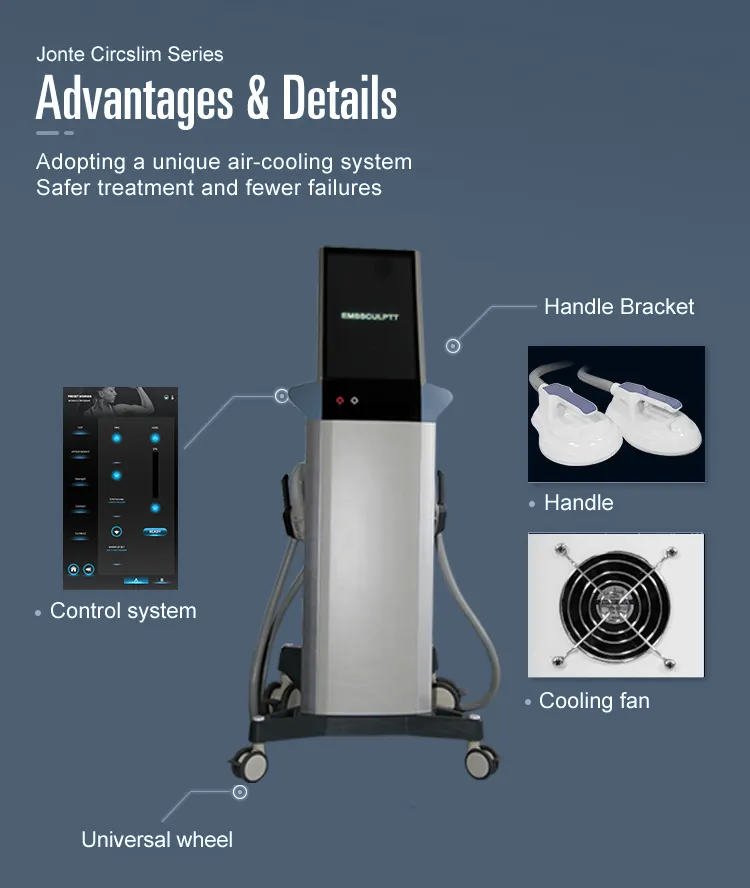 Vertical Electromagnetic Massage Machine EMS Magnetic Lean Pacemaker Body Muscle Training Fat Sculpting Weight Loss Equipment