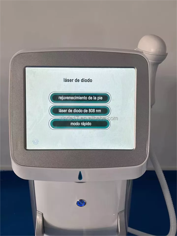 808nm Diode Laser Hair Removal Machine For Spa and Salon Use Ice Laser Depilation Equipment 808nm Hair Removal Machine