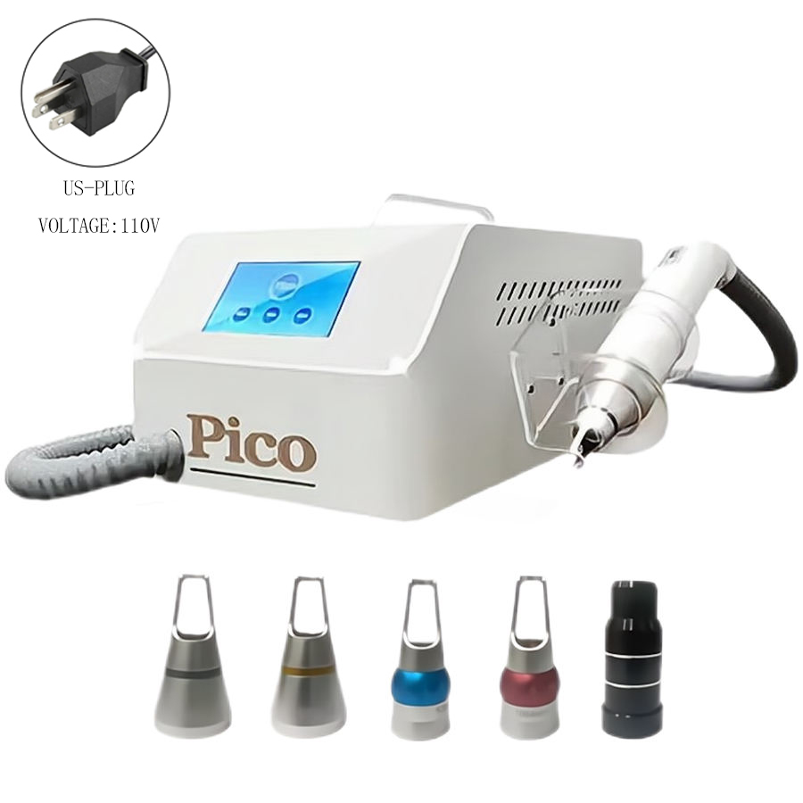 New ND YAG Picosecond Laser Tattoo Removal Machine Freckle Eyebrow Washing Skin Rejuvenation Carbon Peeling Whitening Beauty