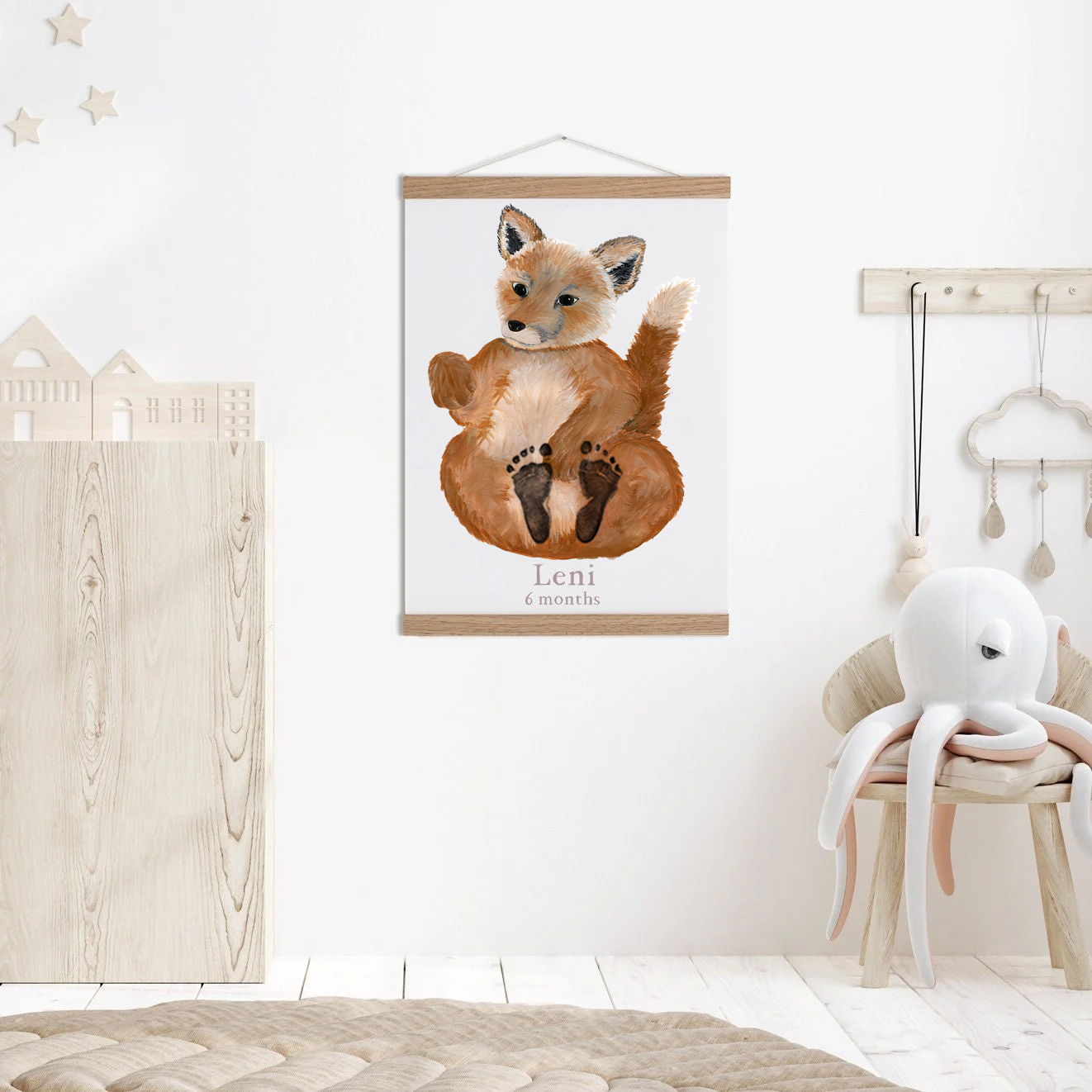 Fox Cub,Baby Gift and Pets Gift Personalized,, Footprint Set, Mural Baby & Children's Room Animals,Fox Cub?