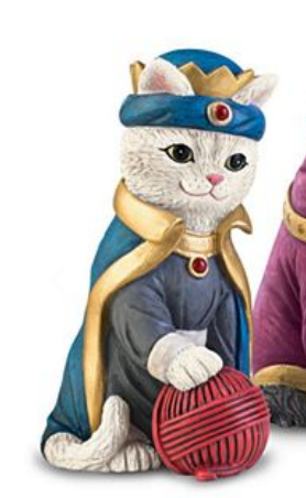 The PURR-fect Christmas Pageant Nativity Figurine Collection|Nativity Sets-babyanimal