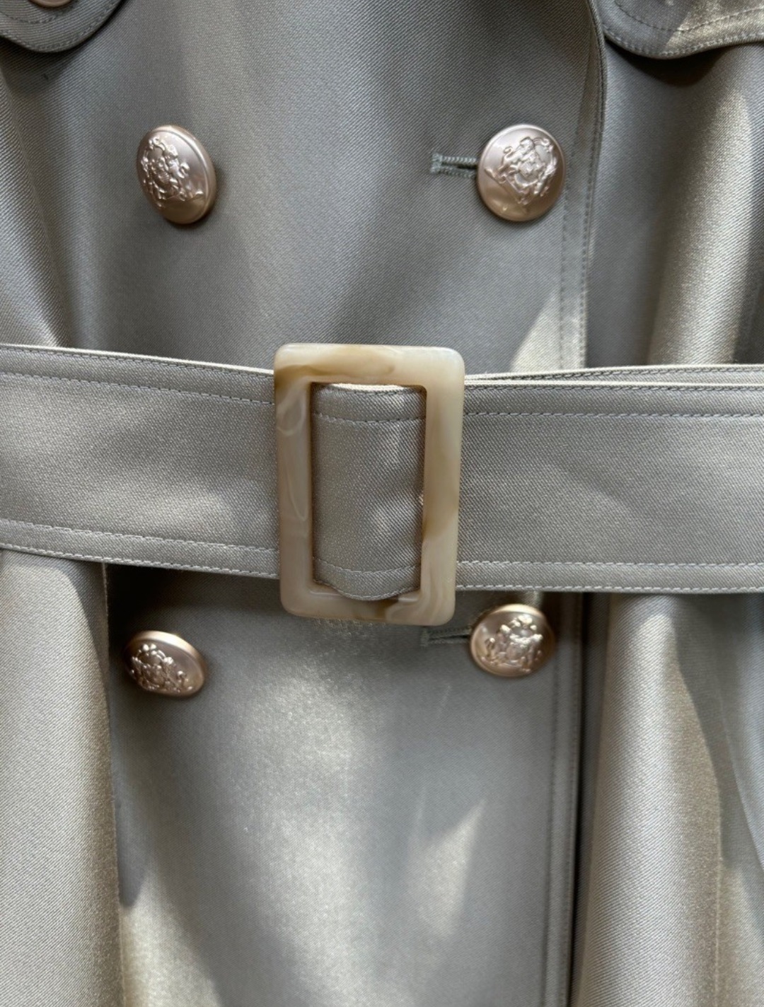 2023 Spring New Double-breasted High-end Women's Trench Coat