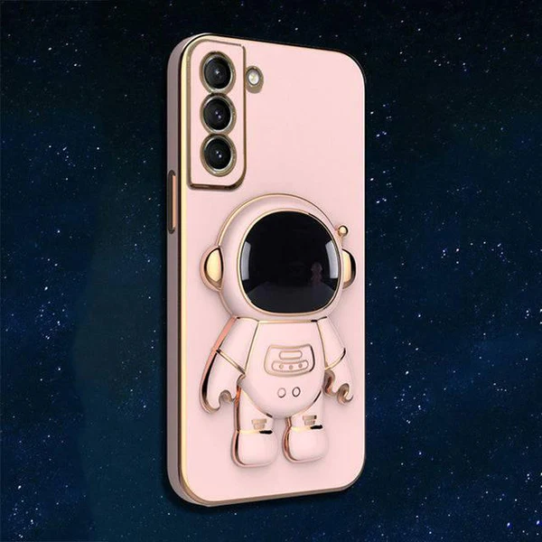 Astronaut Folding Bracket iPhone Case With Camera Protector-babyanimal