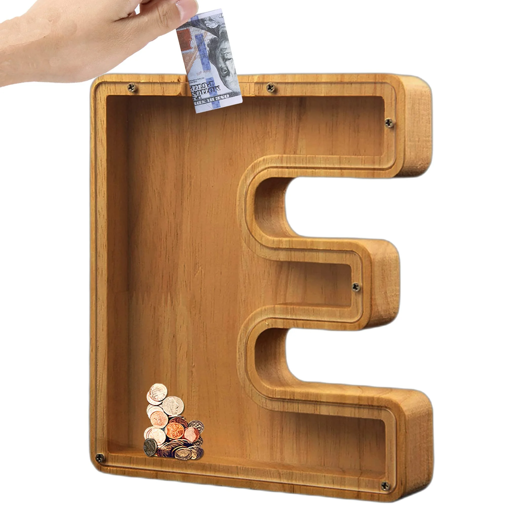 Piggy Bank? Wood Gift For Kids-babyanimal