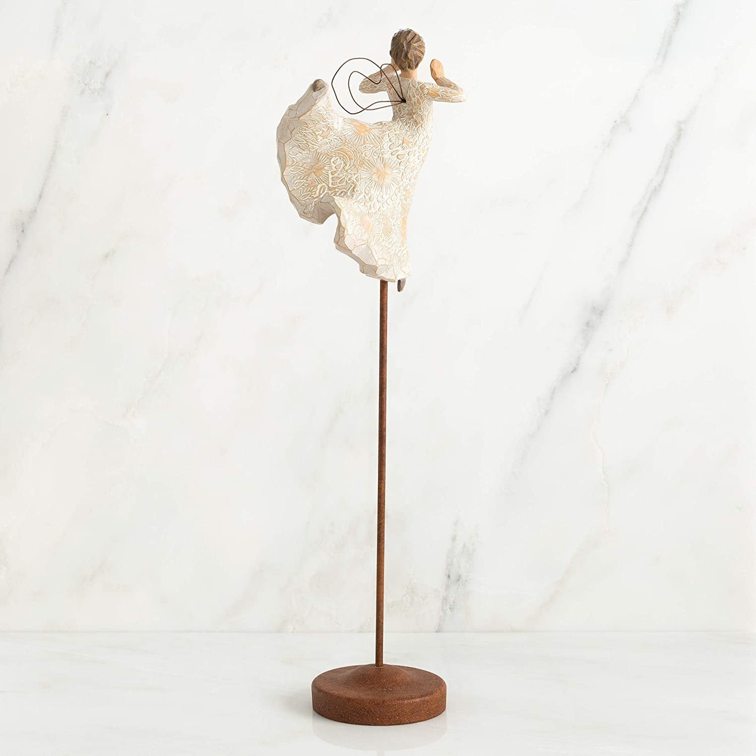 Song of Joy Angel Figurine on Stand|Nativity Sets-babyanimal