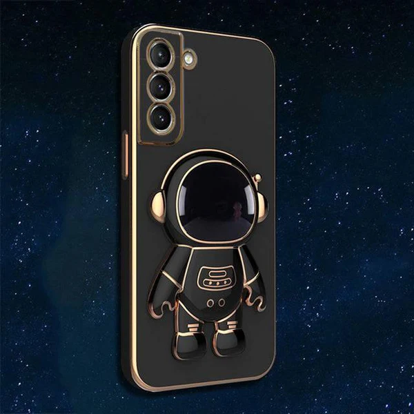 Astronaut Folding Bracket iPhone Case With Camera Protector-babyanimal