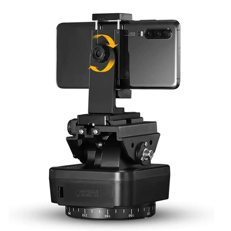 YT-1000/YT-1200/YT-2000 Auto Motorized Rotating Panoramic Head Tripod Stabilizer for Smartphone Cameras Mirrorless Camera-babyanimal