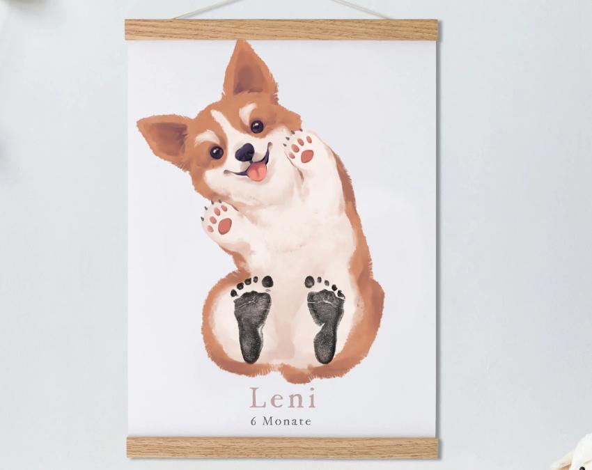 {Buy two get one free}Part Footprint Kit, Mural Baby & Children's Room Animals-Continually updated!-babyanimal