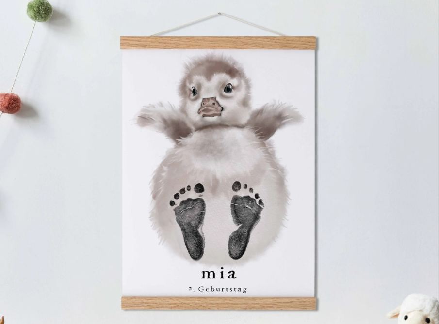 {Buy two get one free}Part Footprint Kit, Mural Baby & Children's Room Animals-Continually updated!-babyanimal