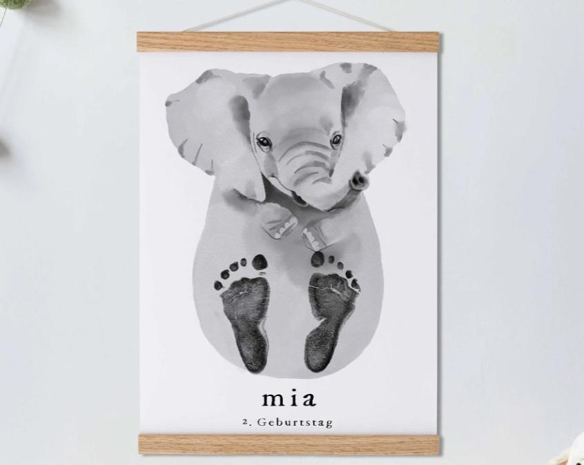 {Buy two get one free}Part Footprint Kit, Mural Baby & Children's Room Animals-Continually updated!-babyanimal