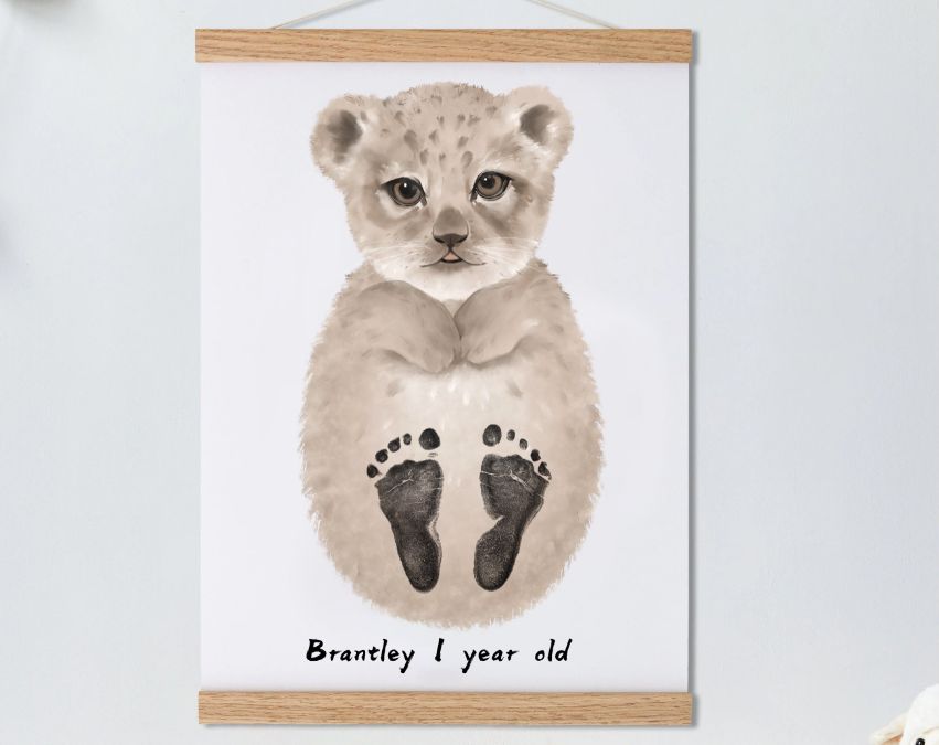 {Buy two get one free}Part Footprint Kit, Mural Baby & Children's Room Animals-Continually updated!-babyanimal