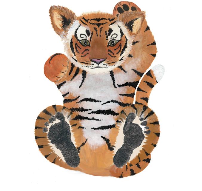 {Buy two get one free}Part Footprint Kit, Mural Baby & Children's Room Animals-Continually updated!-babyanimal