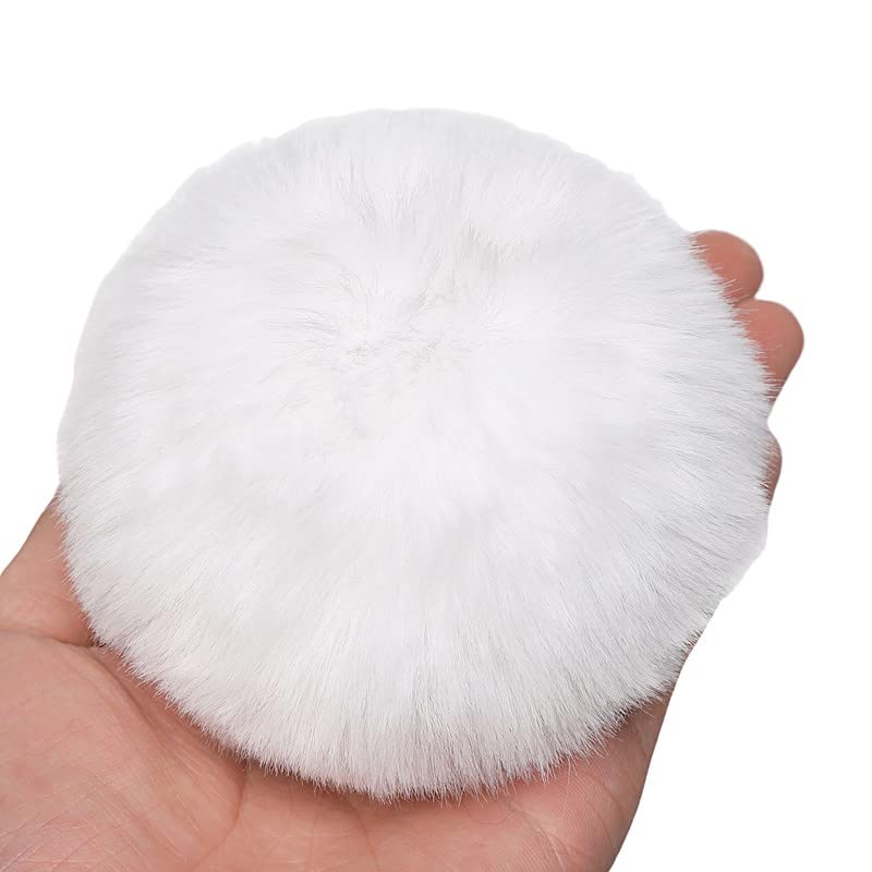 Cute Baby Bunny Tails Halloween Costume Accessories Fluffy Pom Pom Ball Rabbit