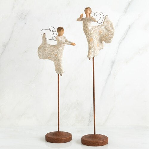 Song of Joy Angel Figurine on Stand|Nativity Sets-babyanimal