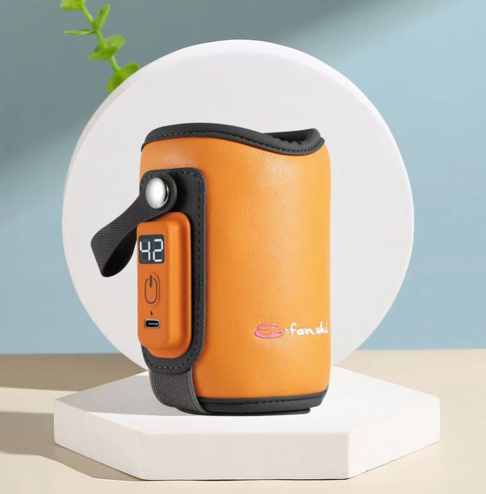 Portable Bottle Warmer Cover USB, Baby Milk Heat Keeper K1 for Car Travel