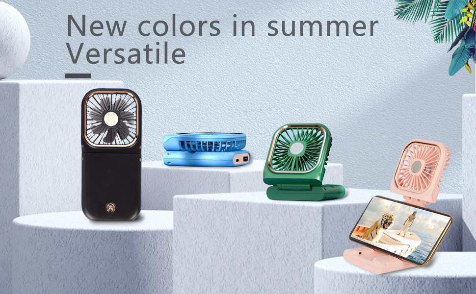 Fan Portable usb fan mini battery charger hand portable summer quiet cute