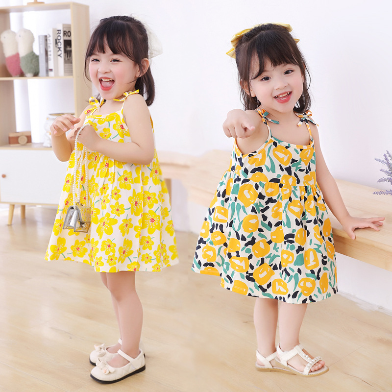 Summer cotton frocks hot sale for baby girl