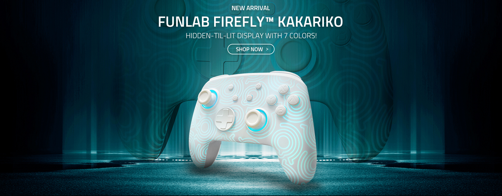 FUNLAB Official Store - Firefly Switch Controller. Luminous Joypad