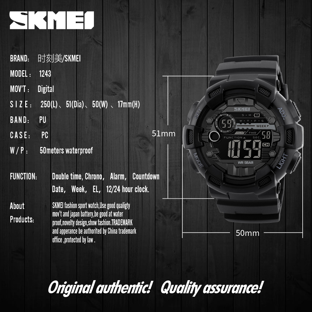 Chinese sport watches supplier-Skmei Watch Manufacture Co.,Ltd