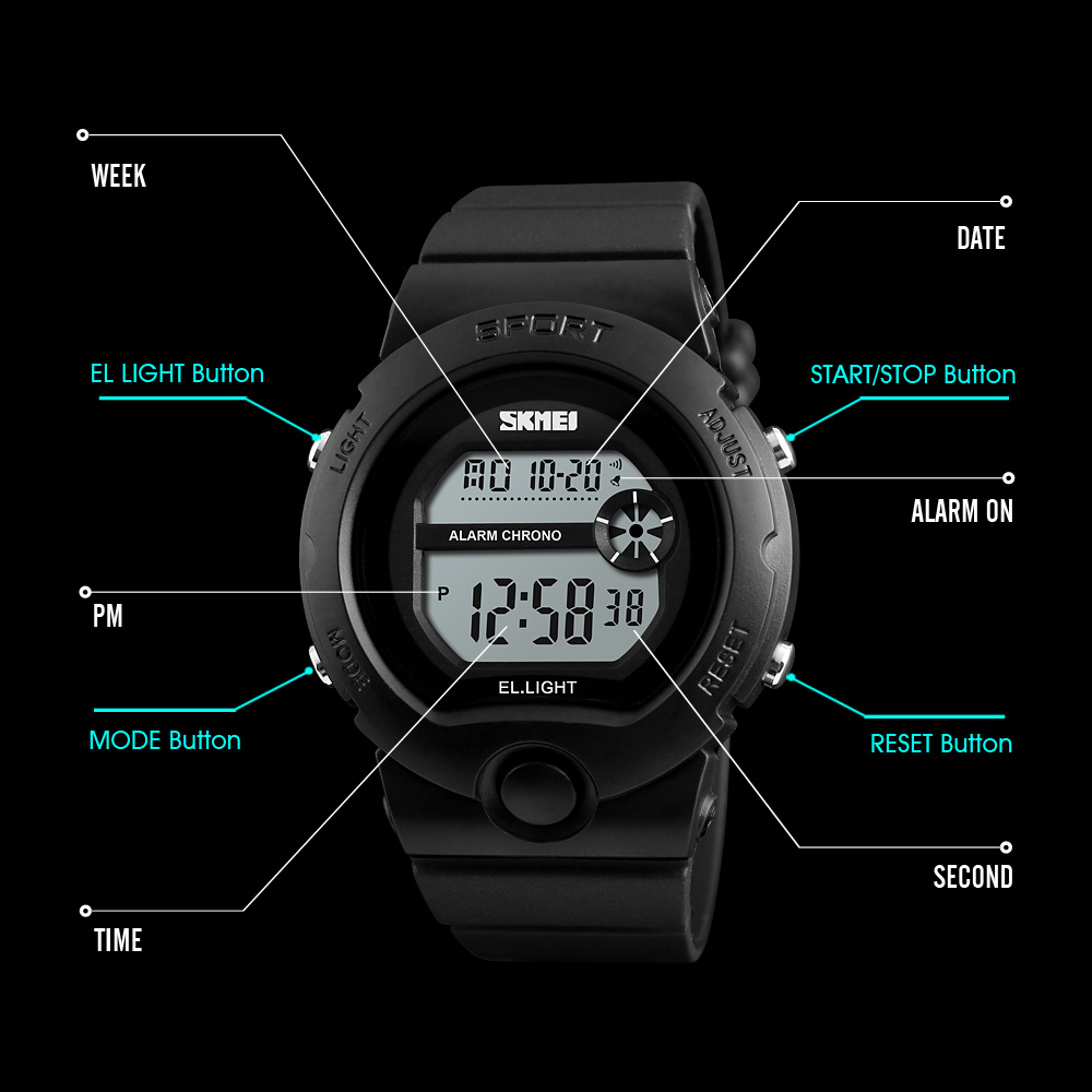 watches men wrist sports digital-Skmei Watch Manufacture Co.,Ltd