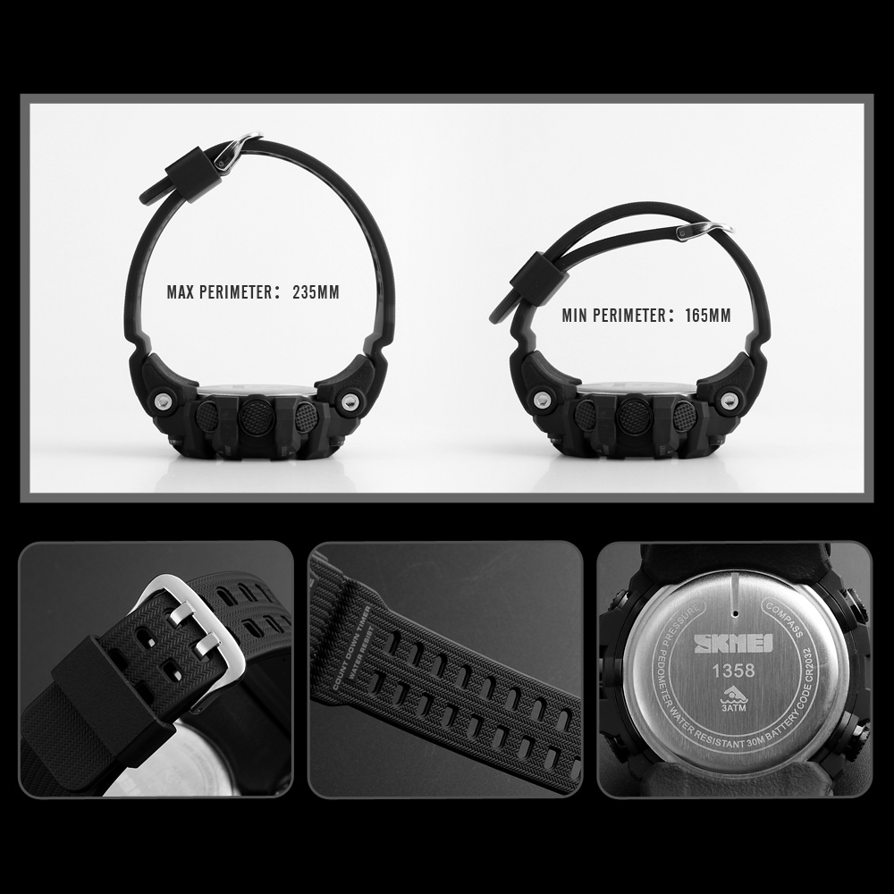multifunction wrist watch SKMEI 1358-Skmei Watch Manufacture Co.,Ltd