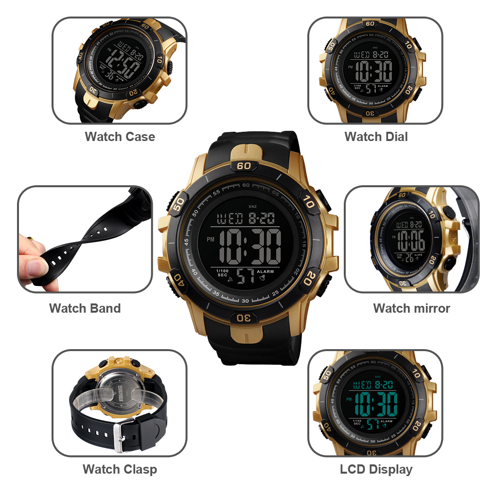 LCD sport watch-Skmei Watch Manufacture Co.,Ltd