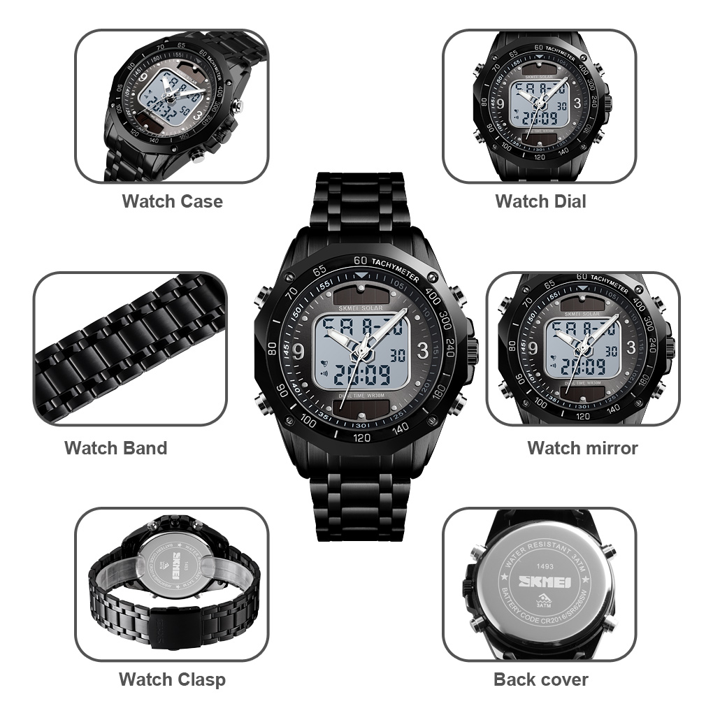 skmei multifunctional dual time watch-Skmei Watch Manufacture Co.,Ltd