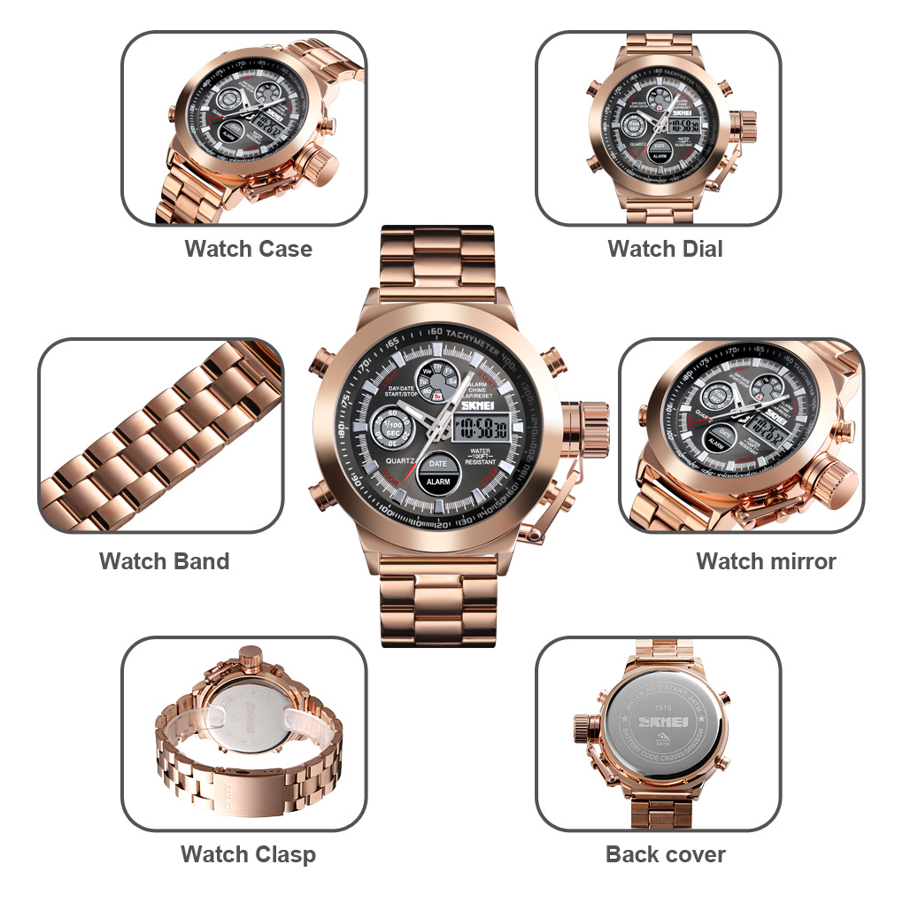 skmei stainless steel watches-Skmei Watch Manufacture Co.,Ltd
