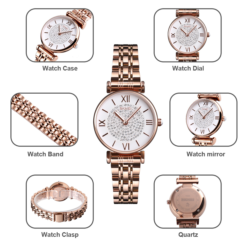lady quartz watches wholesaler-Skmei Watch Manufacture Co.,Ltd