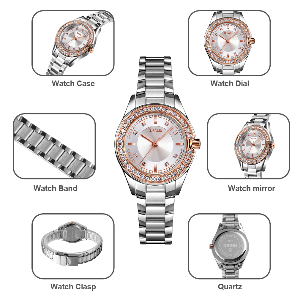 ladies quartz watches wholesale-Skmei Watch Manufacture Co.,Ltd