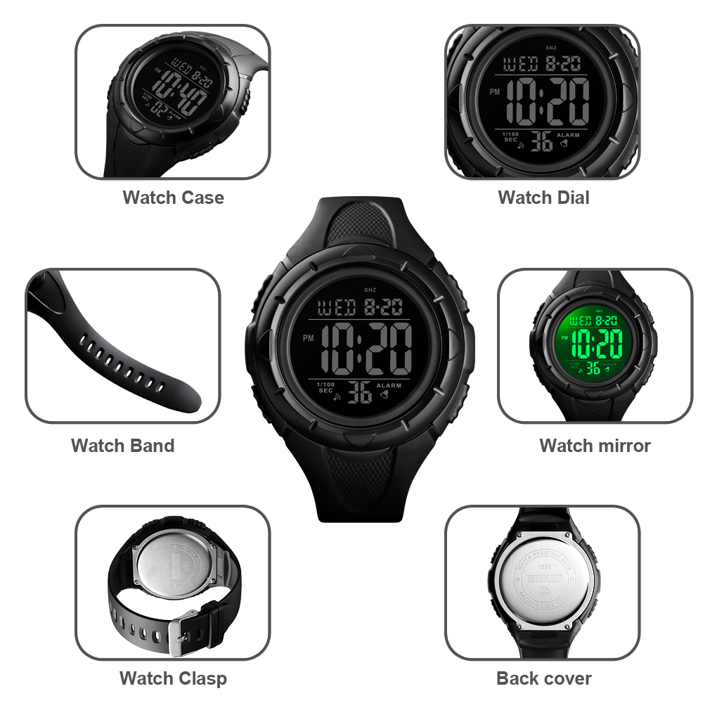 large display digital watch-Skmei Watch Manufacture Co.,Ltd