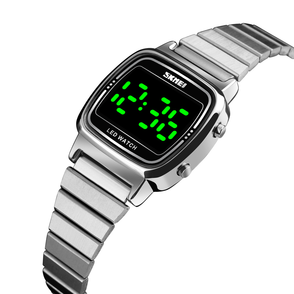 stainless steel back water resistant led watch-Skmei Watch Manufacture Co.,Ltd
