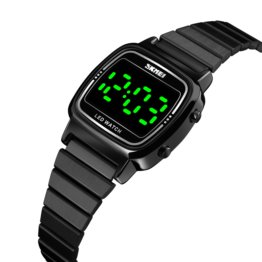stainless steel back water resistant led watch-Skmei Watch Manufacture Co.,Ltd