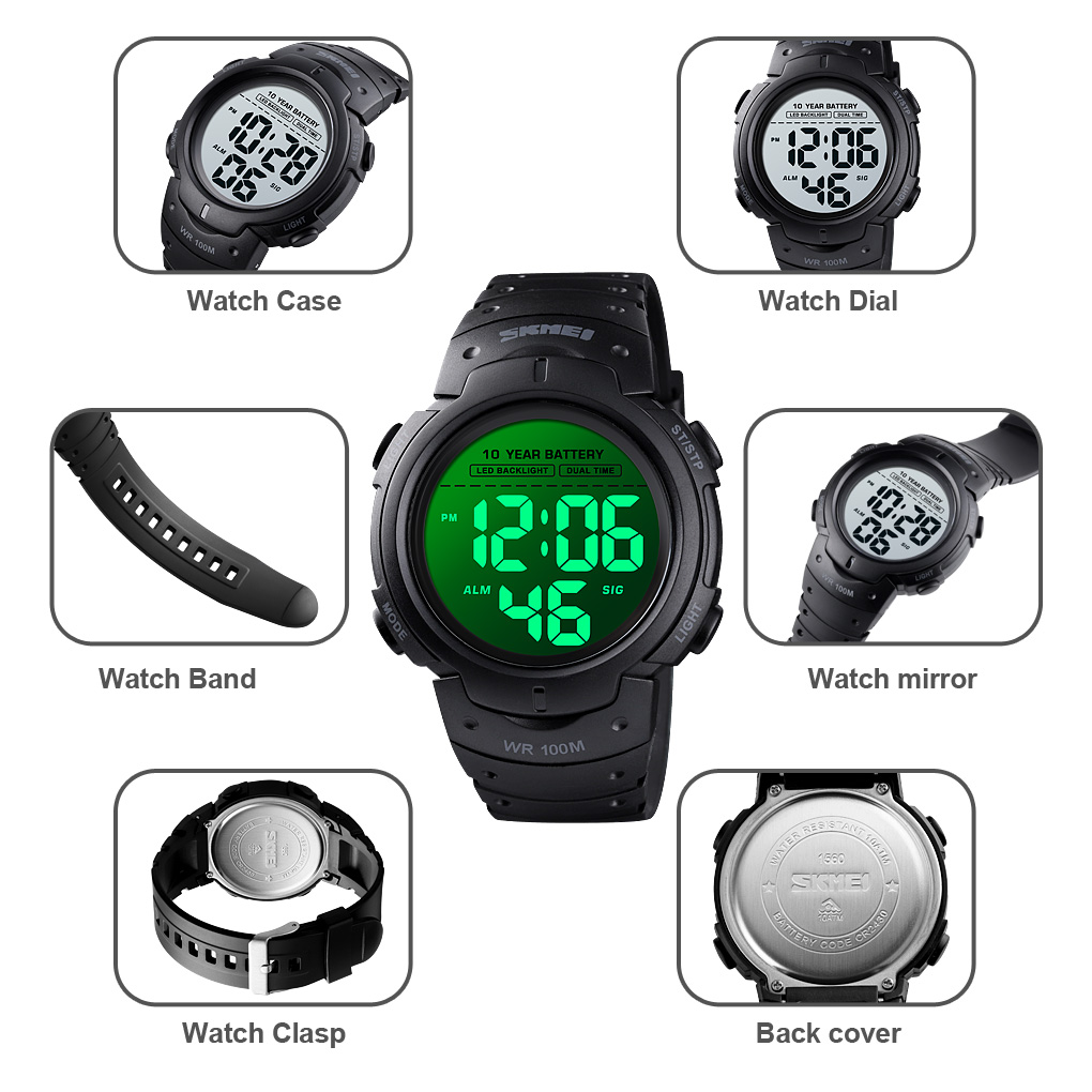 Digital Military Watches-Skmei Watch Manufacture Co.,Ltd