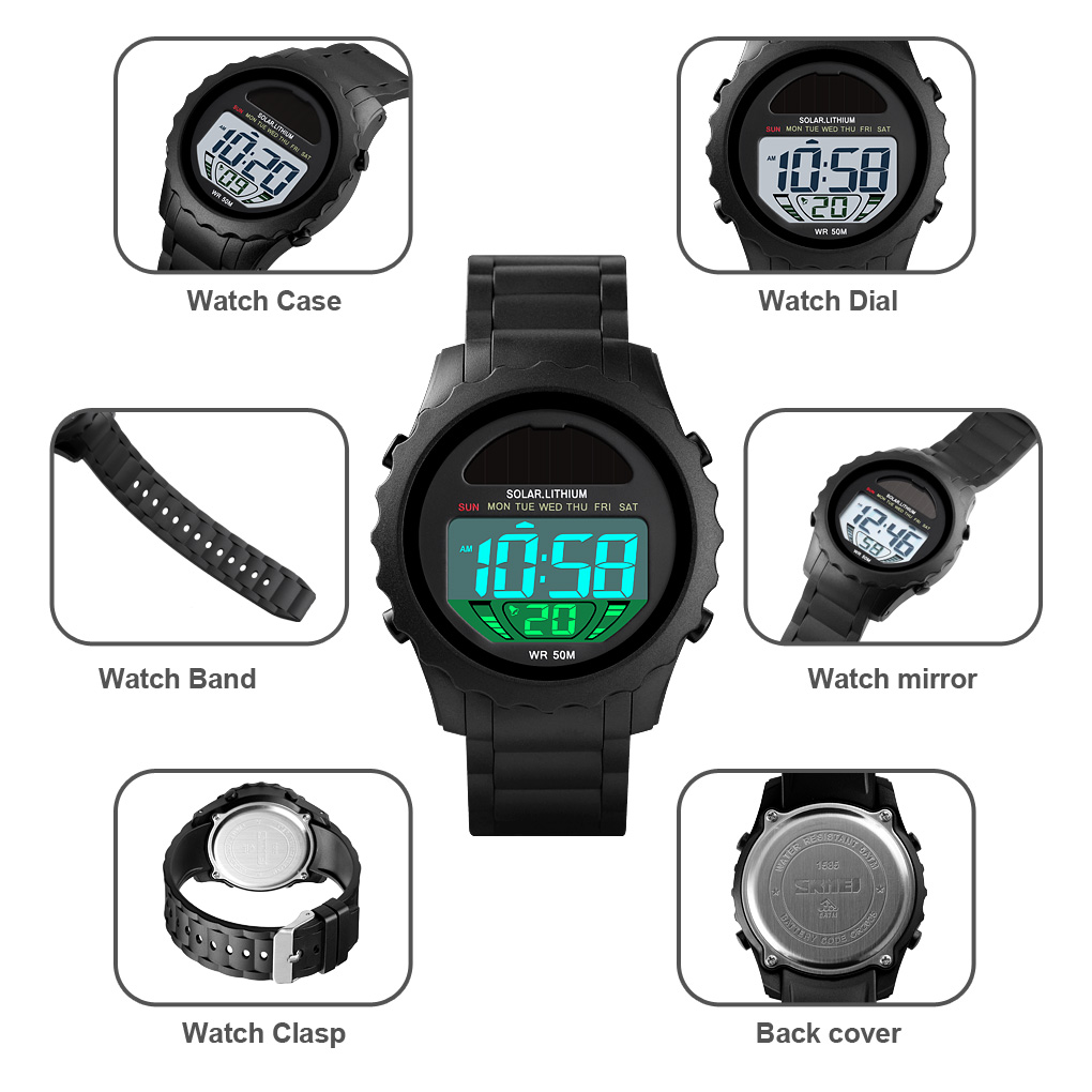 skmei solar watch-Skmei Watch Manufacture Co.,Ltd