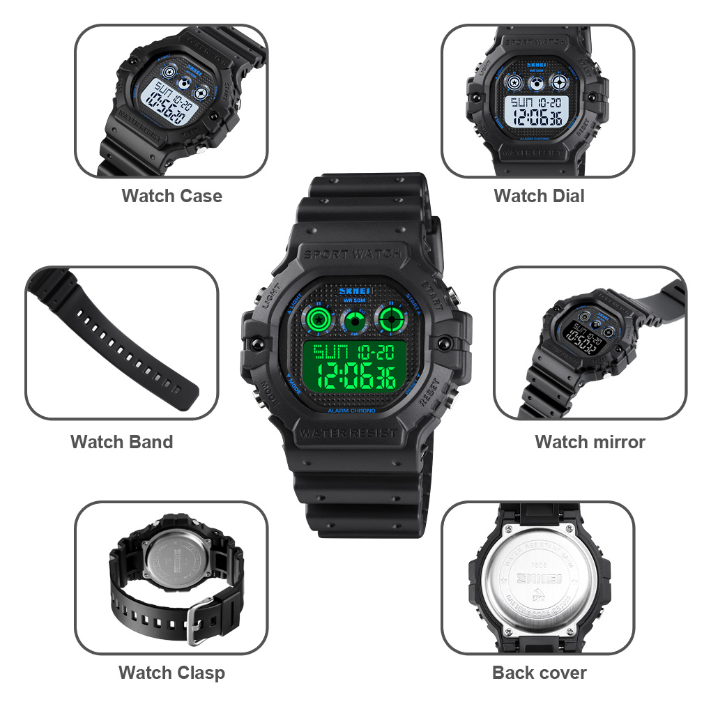 sports watches men wrist waterproof-Skmei Watch Manufacture Co.,Ltd