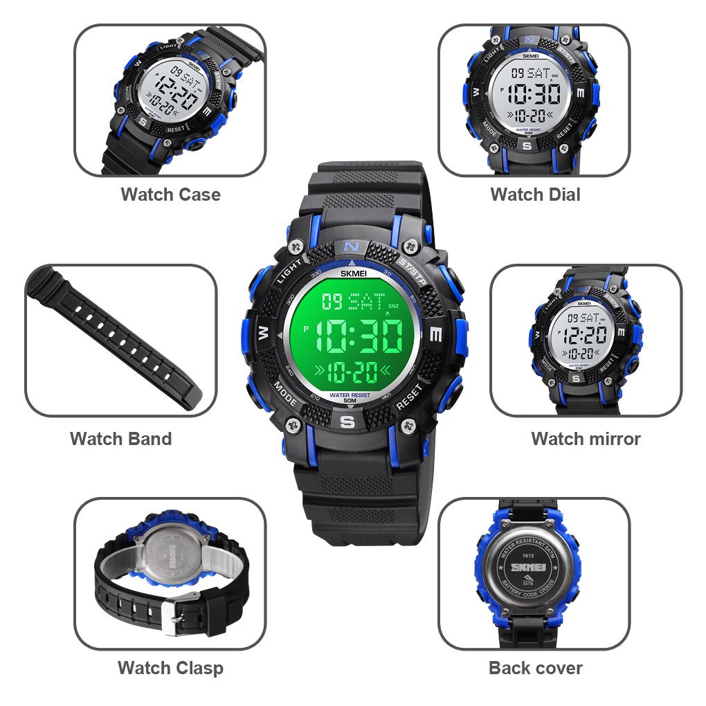 digital watches for boys-Skmei Watch Manufacture Co.,Ltd