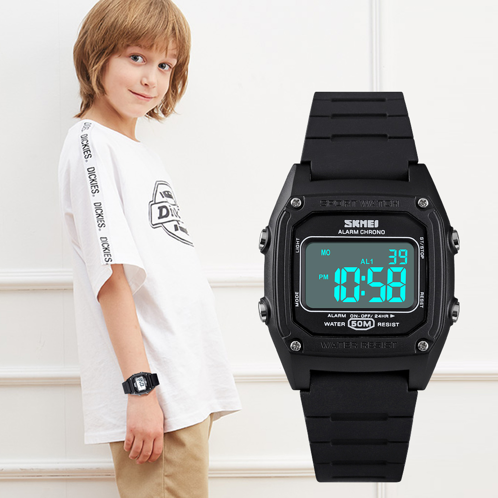 lcd digital watch for kids-Skmei Watch Manufacture