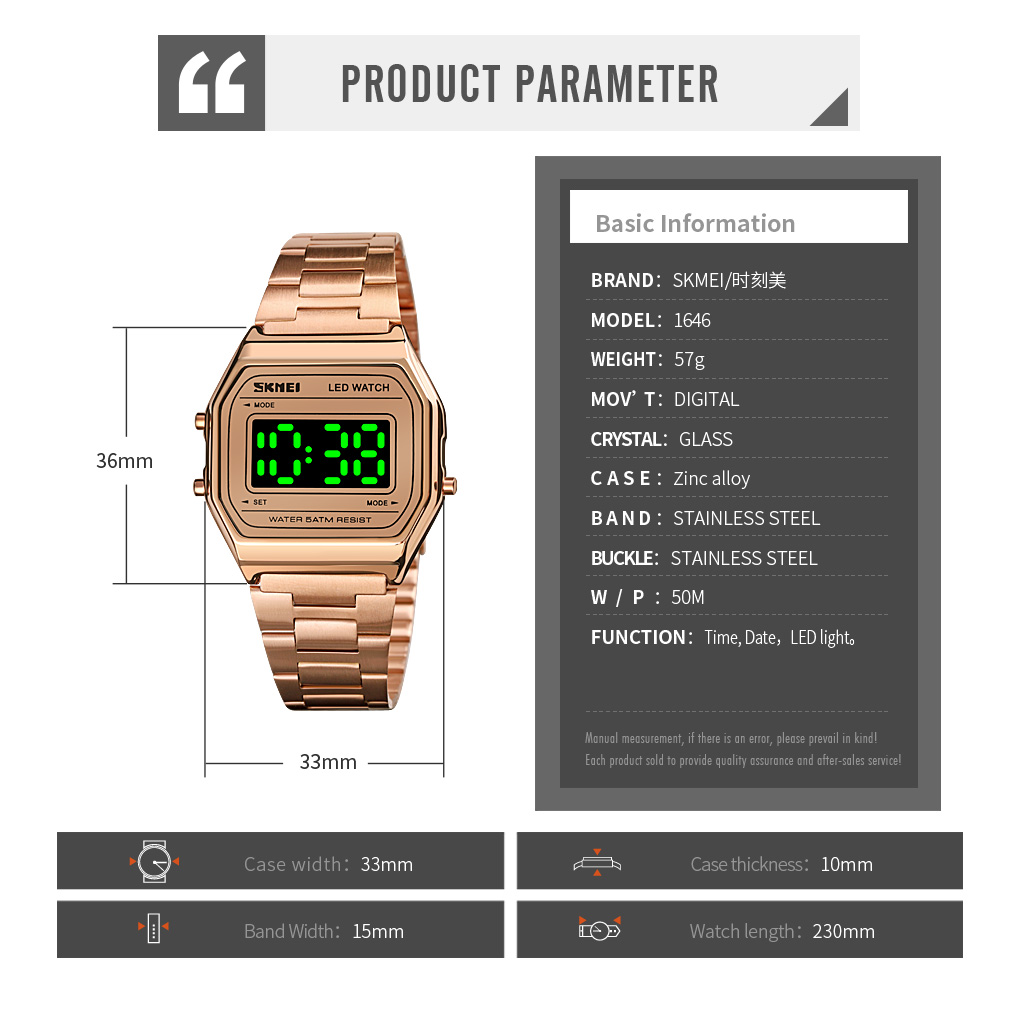 led digital watch-Skmei Watch Manufacture Co.,Ltd