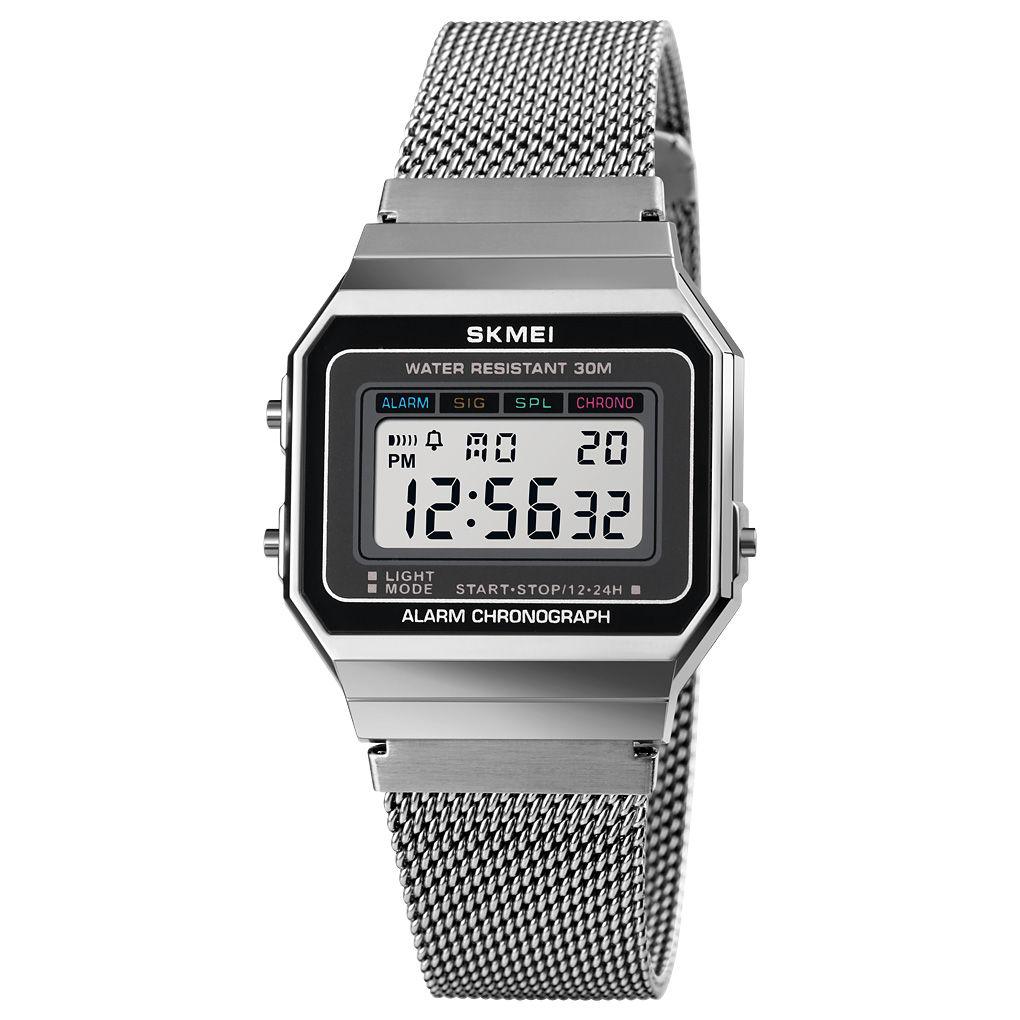 gold gents digital watch-Skmei Watch Manufacture Co.,Ltd