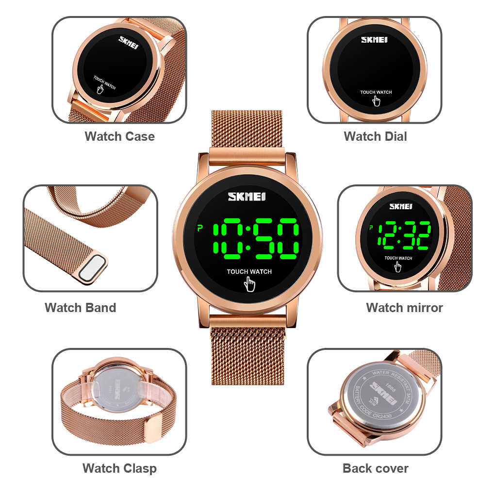 led watch wristwatch-Skmei Watch Manufacture Co.,Ltd