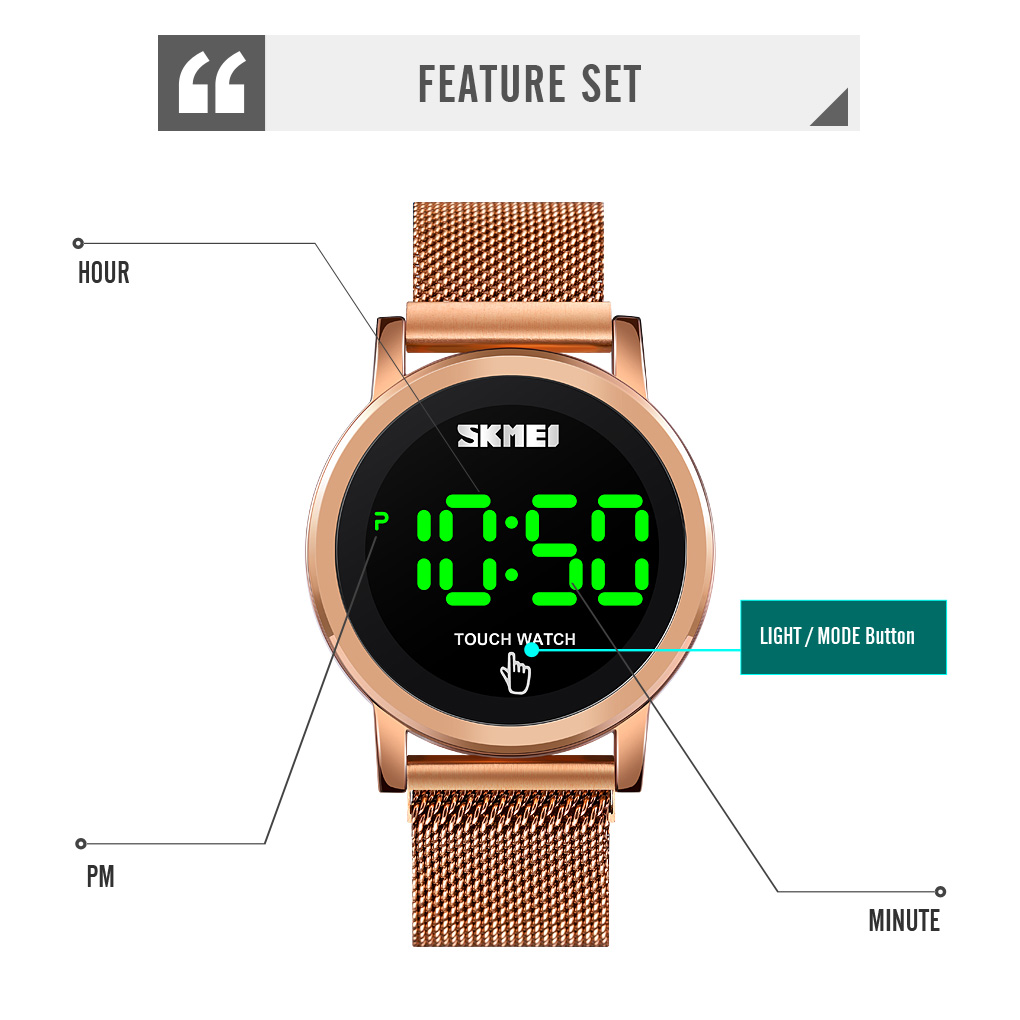 led watch wristwatch-Skmei Watch Manufacture Co.,Ltd